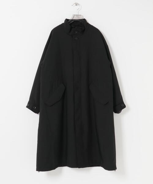 アーバンリサーチ ダウンコート ロングコート 黒 URBAN RESEARCH DOORS（アーバンリサーチドアーズ） ダウンコート