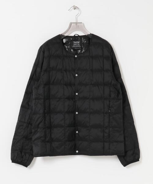 URBAN RESEARCH（アーバンリサーチ）の「『WEB限定』インナーダウン付スタンドカラーロングコート（その他アウター・レディース・ブラック/カーキ・FREE）」の11枚目の写真