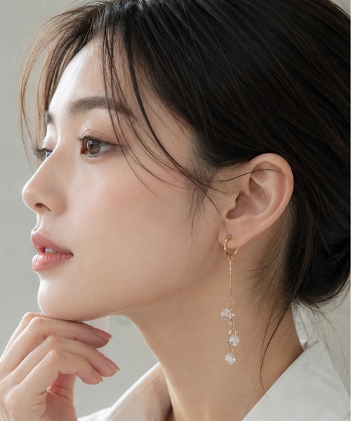 NOLITA LABORATORY(ノリータラボラトリー)の「【 NOLITA / ノリータ 】ロングチェーン フープイヤリング JOY-SOU(イヤリング・レディース・シルバー/ゴールド・FREE)」の9枚目の写真