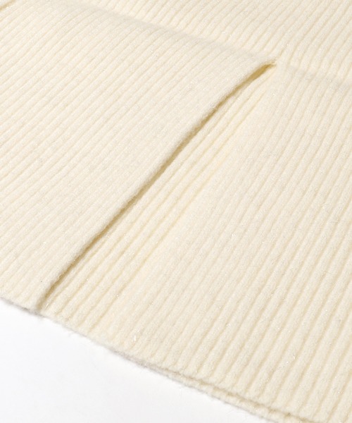 coca(coca)(コカ)の「ラメニットIラインスカート(スカート・レディース・アイボリー/グレー・M/S/L)」の17枚目の写真