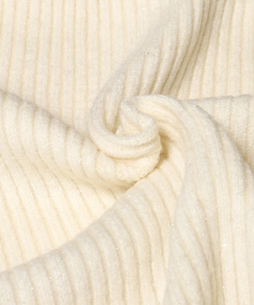 coca(coca)(コカ)の「ラメニットIラインスカート(スカート・レディース・アイボリー/グレー・M/S/L)」の19枚目の写真