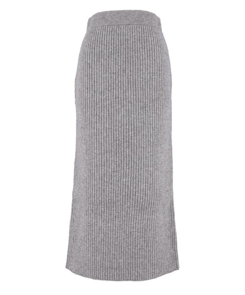 coca(coca)(コカ)の「ラメニットIラインスカート(スカート・レディース・アイボリー/グレー・M/S/L)」の21枚目の写真