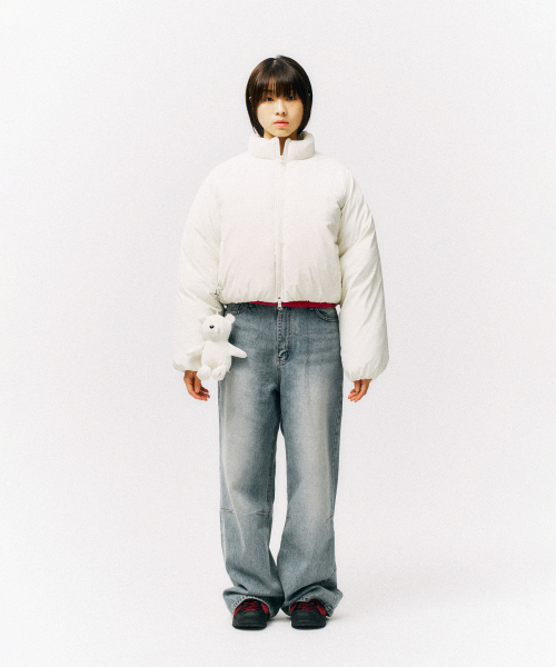 PHYSICAL DEPARTMENT（フィジカル デパートメント）の「ウィメンズベアプファージャケットブラウン（ダウンジャケット/コート・レディース・その他・SMALL/MEDIUM）」の5枚目の写真
