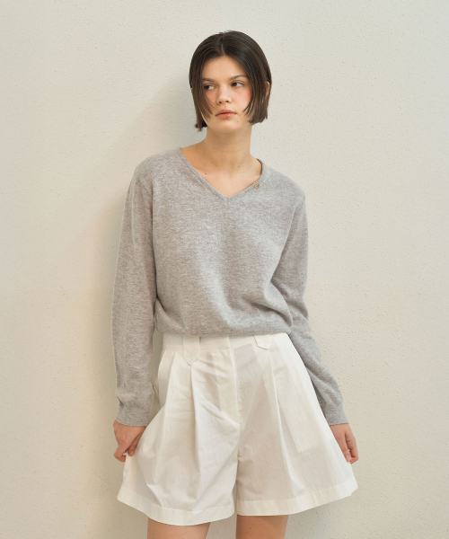 MAYVERU(メイバーユー)の「Markie Short Pants _ Ivory(その他パンツ・レディース・アイボリー・FREE)」の2枚目の写真