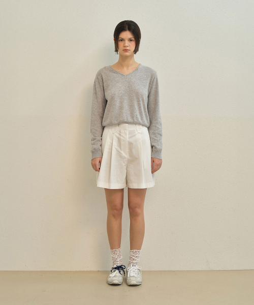 MAYVERU(メイバーユー)の「Markie Short Pants _ Ivory(その他パンツ・レディース・アイボリー・FREE)」の3枚目の写真