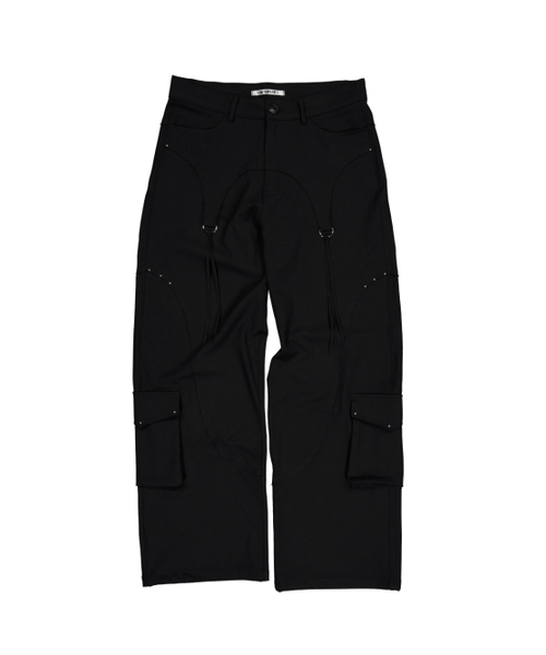 SETUP-EXE（セットアップイーエックスイー）の「WESTERN STUDDED SLACKS / BLACK（スラックス・レディース・その他・SMALL/MEDIUM）」の2枚目の写真