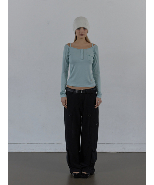 SETUP-EXE（セットアップイーエックスイー）の「WESTERN STUDDED SLACKS / BLACK（スラックス・レディース・その他・SMALL/MEDIUM）」の4枚目の写真
