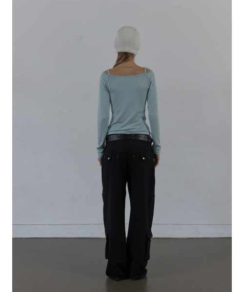 SETUP-EXE（セットアップイーエックスイー）の「WESTERN STUDDED SLACKS / BLACK（スラックス・レディース・その他・SMALL/MEDIUM）」の6枚目の写真