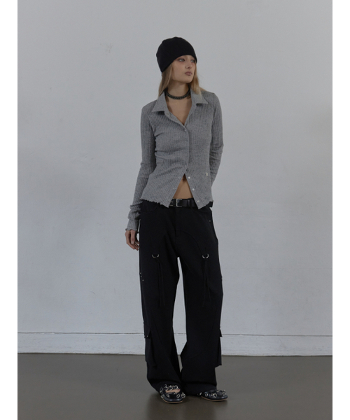SETUP-EXE（セットアップイーエックスイー）の「WESTERN STUDDED SLACKS / BLACK（スラックス・レディース・その他・SMALL/MEDIUM）」の8枚目の写真