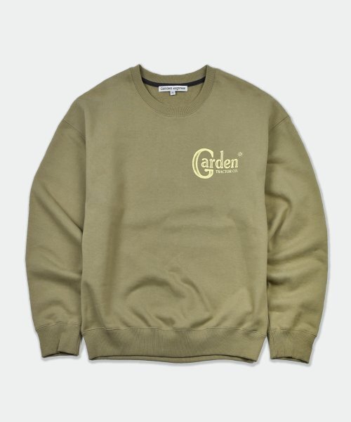 GARDEN EXPRESS(ガーデンエクスプレス)の「GARDEN GRAPHIC SWEATSHIRT (khaki)(スウェット・メンズ・その他・LARGE/MEDIUM/X-LARGE)」の2枚目の写真