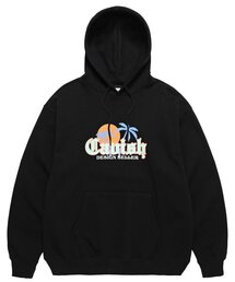 SUNSET BEACH HOODIE BLACK (CV2CSUM402A)