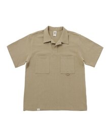 N-BT POCKET 1/2 COLLAR-TEE (Beige)
