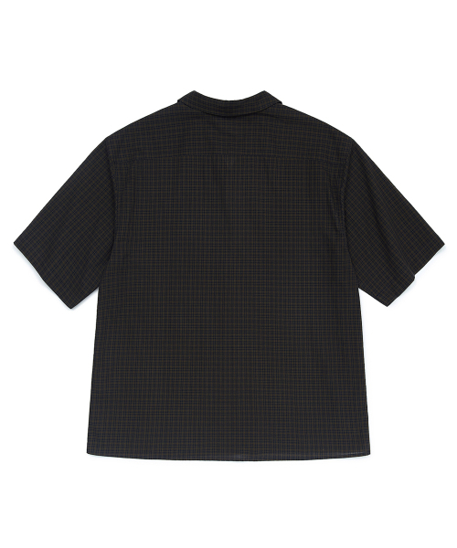 PARAKEET（パラキート）の「マルチプレイドハーフシャツ（ブラウン）（シャツ/ブラウス・メンズ・その他・LARGE/MEDIUM）」の2枚目の写真