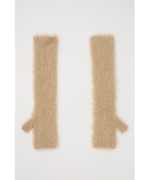 MOUSSY（マウジー）の「FLUFFY KNIT グローブ（手袋・レディース・ベージュ/グレー・FREE）」の10枚目の写真