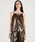 PRANK PROJECT�i�v�����N�v���W�F�N�g�j�́u�y2026Spring Pre-Order�z���U�[�T�e���L���~ / Leather Satin Camisole�i�L���~�\�[���j�v�b�u���E��