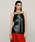 PRANK PROJECT�i�v�����N�v���W�F�N�g�j�́u�y2026Spring Pre-Order�z���U�[�T�e���L���~ / Leather Satin Camisole�i�L���~�\�[���j�v�b�u���b�N