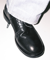 LOSTGARDEN（ロストガーデン）の「UNIFORM Aged Derby Black（ドレスシューズ）」