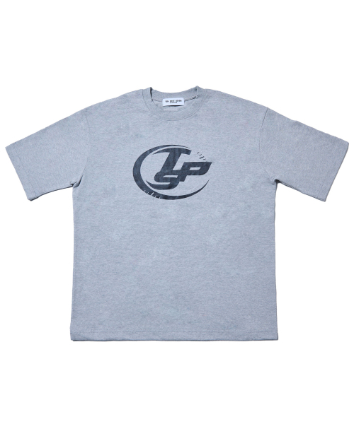 TEN PAST SEVEN(テン ファスト セブン)の「ロゴプリントTシャツ - グレー(Tシャツ/カットソー・メンズ・その他・SMALL/MEDIUM/LARGE)」の1枚目の写真