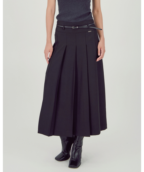 ACUD（アクド）の「Urban Pleats Skirt _Black（スカート・レディース・ブラック・SMALL/MEDIUM）」の3枚目の写真