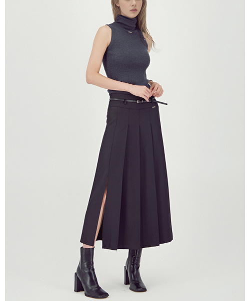 ACUD（アクド）の「Urban Pleats Skirt _Black（スカート・レディース・ブラック・SMALL/MEDIUM）」の4枚目の写真