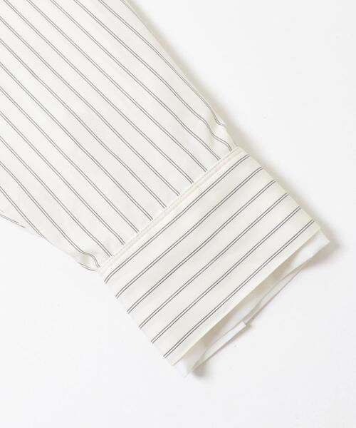 SENSE OF PLACE by URBAN RESEARCH（センスオブプレイスバイアーバンリサーチ）の「『イージーケア』レイヤードカフスルーズシャツ（シャツ/ブラウス・レディース・ライトブルー/ブルー系その他/ホワイト系その他・ONE）」の21枚目の写真