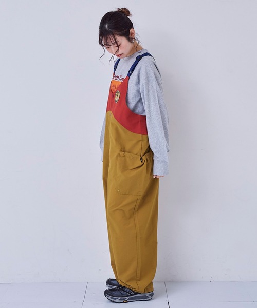 MARKEY'S(マーキーズ)の「ナガソデリブロンティー/おとな(Tシャツ/カットソー・レディース・杢グレー/ブルー/オフホワイト/テラコッタ・170cm)」の13枚目の写真