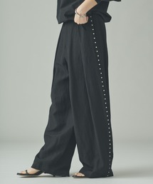 Curensology（カレンソロジー）の「Curensology(カレンソロジー)/リネンウールスタッズパンツ（その他パンツ）」