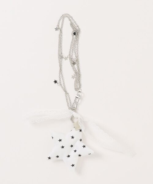 Port（ポート）の「【 Port / ポート 】 スター パーツ チェーン / ウォレットチェーン（ウォレットチェーン・キッズ・ホワイト・FREE）」の2枚目の写真