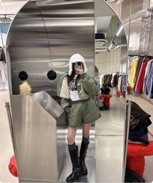 ショートスリーブ キルティング パディング セット