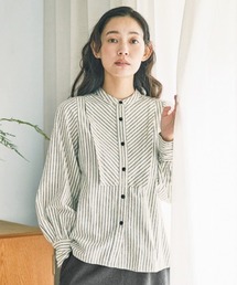 and myera | ａｎｄ　ｍｙｅｒａ　ストライプブラウス(シャツ/ブラウス)