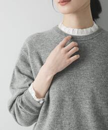 URBAN RESEARCH | フリルデザインシアーカットソー(Tシャツ/カットソー)