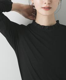 URBAN RESEARCH | フリルデザインシアーカットソー(Tシャツ/カットソー)