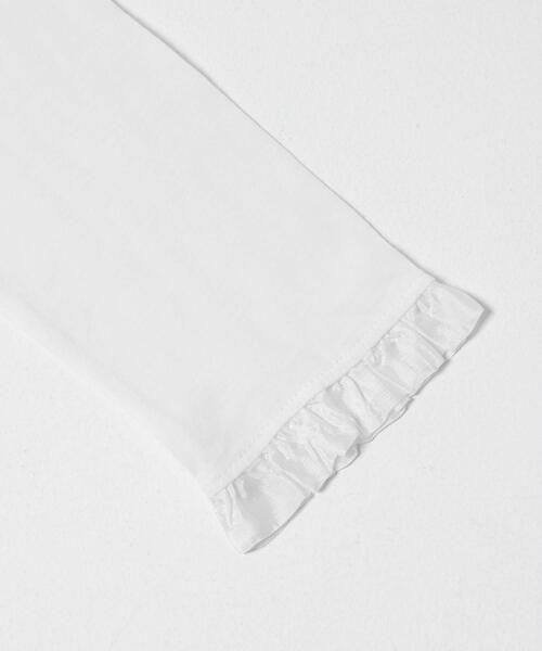 URBAN RESEARCH(アーバンリサーチ)の「フリルデザインシアーカットソー(Tシャツ/カットソー・レディース・ブラック/オフホワイト・FREE)」の10枚目の写真