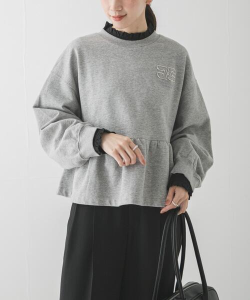 URBAN RESEARCH(アーバンリサーチ)の「フリルデザインシアーカットソー(Tシャツ/カットソー・レディース・ブラック/オフホワイト・FREE)」の14枚目の写真