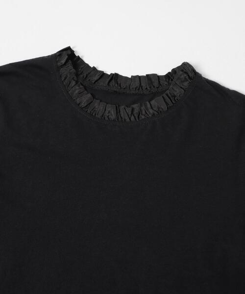 URBAN RESEARCH(アーバンリサーチ)の「フリルデザインシアーカットソー(Tシャツ/カットソー・レディース・ブラック/オフホワイト・FREE)」の21枚目の写真