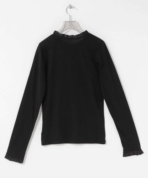 URBAN RESEARCH(アーバンリサーチ)の「フリルデザインシアーカットソー(Tシャツ/カットソー・レディース・ブラック/オフホワイト・FREE)」の22枚目の写真