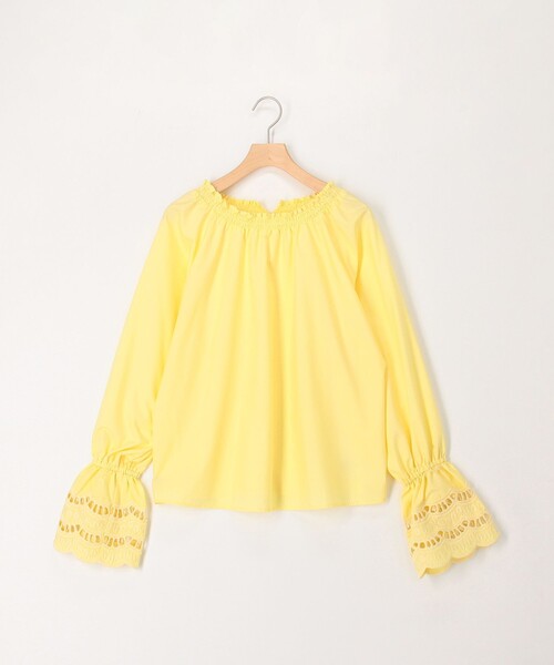 NOLLEY’S（ノーリーズ）の「袖レース前後2WAYブラウス（シャツ/ブラウス・レディース・オフホワイト/イエロー/ピンク・38）」の17枚目の写真