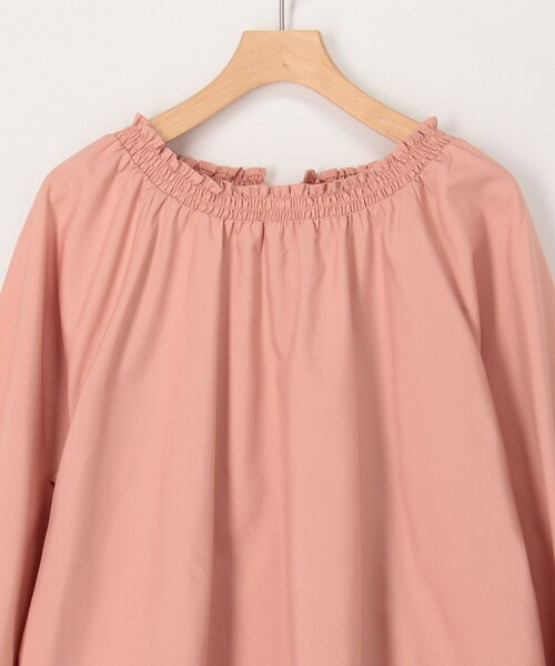 NOLLEY’S（ノーリーズ）の「袖レース前後2WAYブラウス（シャツ/ブラウス・レディース・オフホワイト/イエロー/ピンク・38）」の10枚目の写真