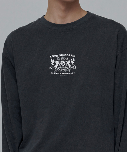 ANYTIME LOREAK(エニタイムロレーク)の「ROSE DYEING LONG SLEEVE-CHARCOAL(Tシャツ/カットソー・レディース・その他・LARGE/MEDIUM)」の5枚目の写真