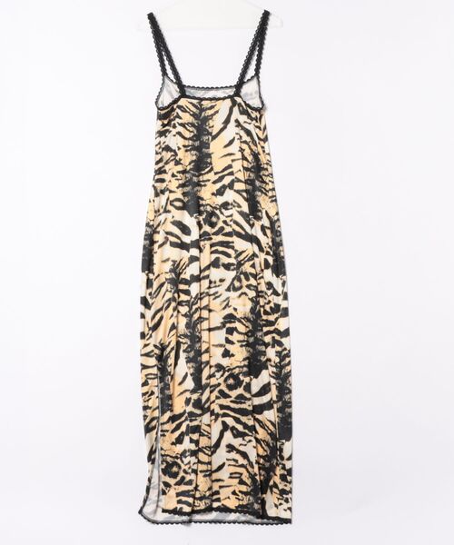 Stockholm Surfboard Club(ストックホルムサーフボードクラブ)の「Stockholm Surfboard Club/ストックホルムサーフボードクラブ ワンピース Printed Slip Dress(ワンピース・レディース・レオパード・36/38)」の2枚目の写真