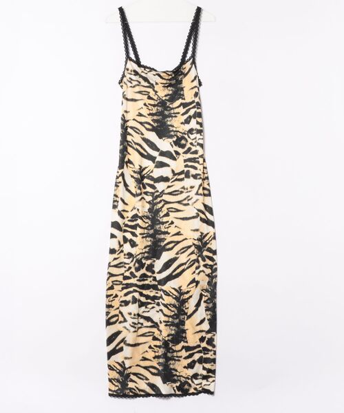Stockholm Surfboard Club(ストックホルムサーフボードクラブ)の「Stockholm Surfboard Club/ストックホルムサーフボードクラブ ワンピース Printed Slip Dress(ワンピース・レディース・レオパード・36/38)」の5枚目の写真