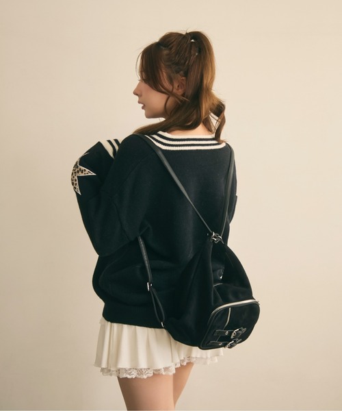 TITTY&CO.（ティティーアンドコー）の「スウェード調3Wayショルダーバッグ（ショルダーバッグ・レディース・ライトグレー/ブラック/カーキ/モカ・FREE）」の11枚目の写真