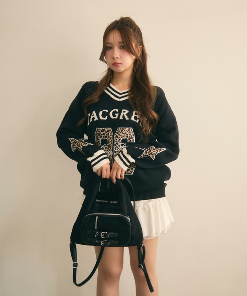 TITTY&CO.（ティティーアンドコー）の「スウェード調3Wayショルダーバッグ（ショルダーバッグ・レディース・ライトグレー/ブラック/カーキ/モカ・FREE）」の14枚目の写真