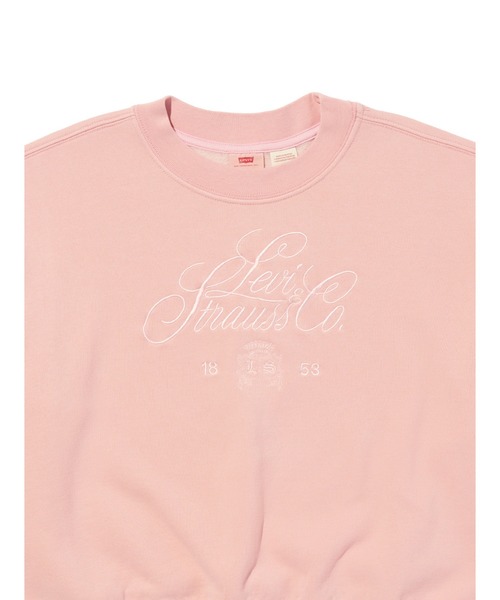 Levi's(リーバイス)の「Levi's/リーバイス ヴィンテージ ボックス スウェットシャツ(スウェット・レディース・ピンク・XS/S/M)」の3枚目の写真