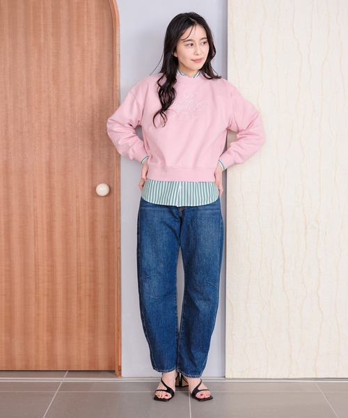 Levi's(リーバイス)の「Levi's/リーバイス ヴィンテージ ボックス スウェットシャツ(スウェット・レディース・ピンク・XS/S/M)」の15枚目の写真