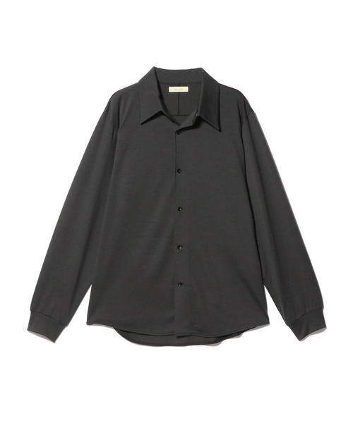 COLUMN(コラム)の「COLUMN / ウールプレーティング シャツ<THE COLUMN>(シャツ/ブラウス・メンズ・ネイビー/チャコールグレー・LARGE/MEDIUM)」の2枚目の写真