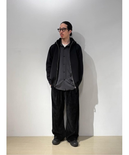 COLUMN(コラム)の「COLUMN / ウールプレーティング シャツ<THE COLUMN>(シャツ/ブラウス・メンズ・ネイビー/チャコールグレー・LARGE/MEDIUM)」の8枚目の写真