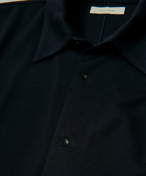 COLUMN(コラム)の「COLUMN / ウールプレーティング シャツ<THE COLUMN>(シャツ/ブラウス・メンズ・ネイビー/チャコールグレー・LARGE/MEDIUM)」の6枚目の写真