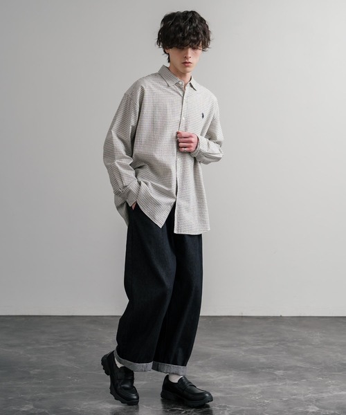 Rocky Monroe(ロッキーモンロー)の「フェイクレザー/スエード厚底スニーカーローファー(ローファー・メンズ・ブラック/ブラック系・L/M/S)」の9枚目の写真