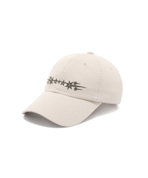 NICE GHOST CLUB（ナイスゴーストクラブ）の「9STARS LOGO CAP_BEIGE(NG2FSUAB24A)（キャップ）」